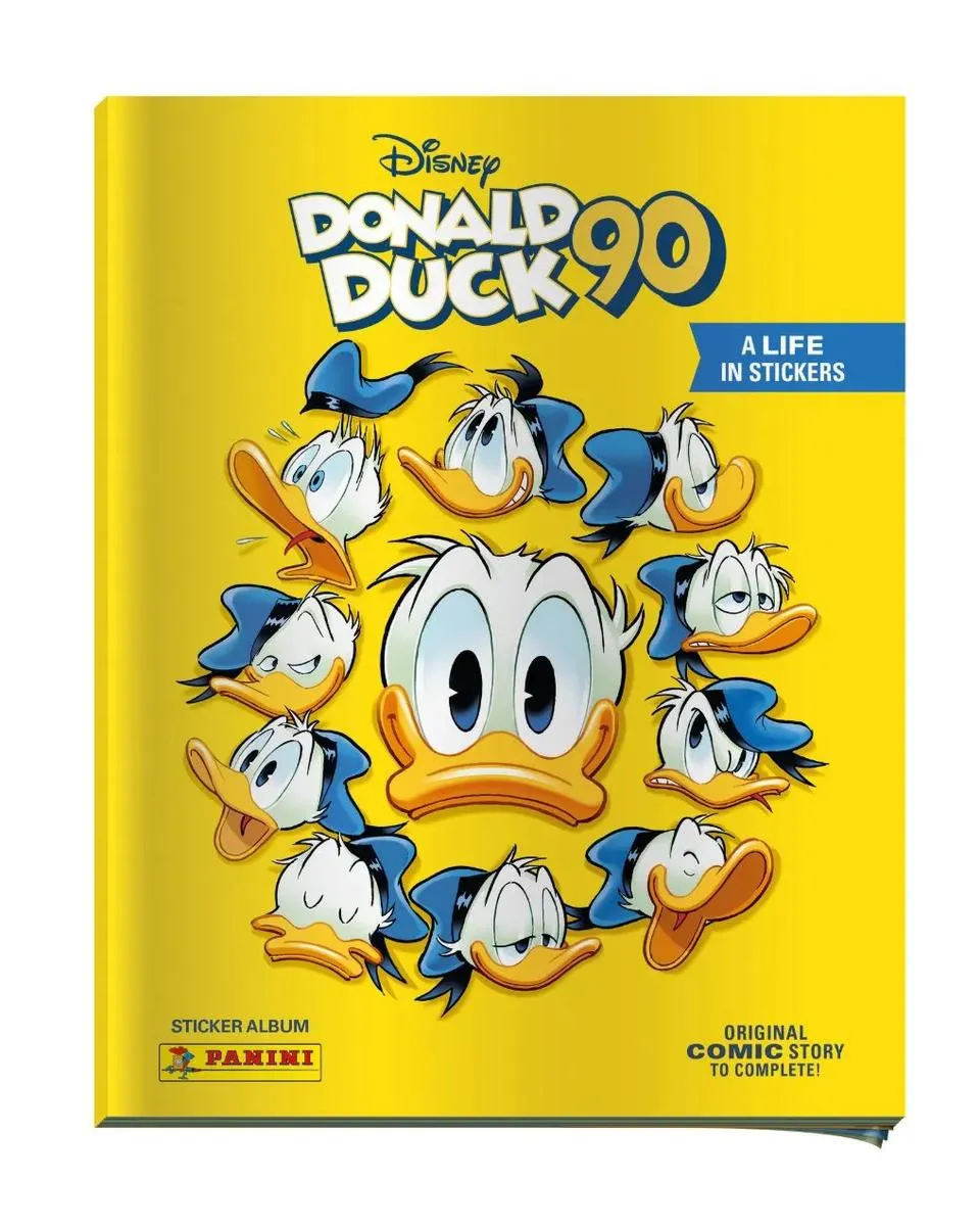 Sličice Disney - Donald Duck 90 & Collection Album 