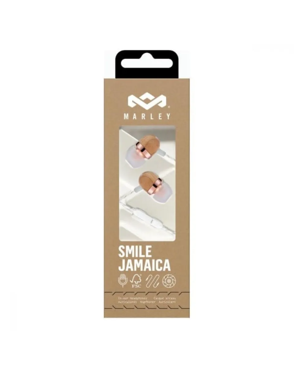 Slušalice House of Marley Earphone - Smile Jamaica - Copper 