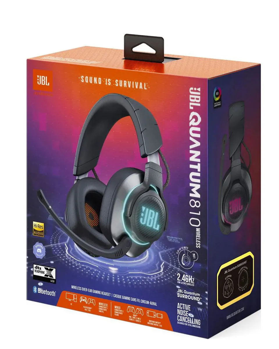 Slušalice JBL QUANTUM 810 Wireless - Black 
