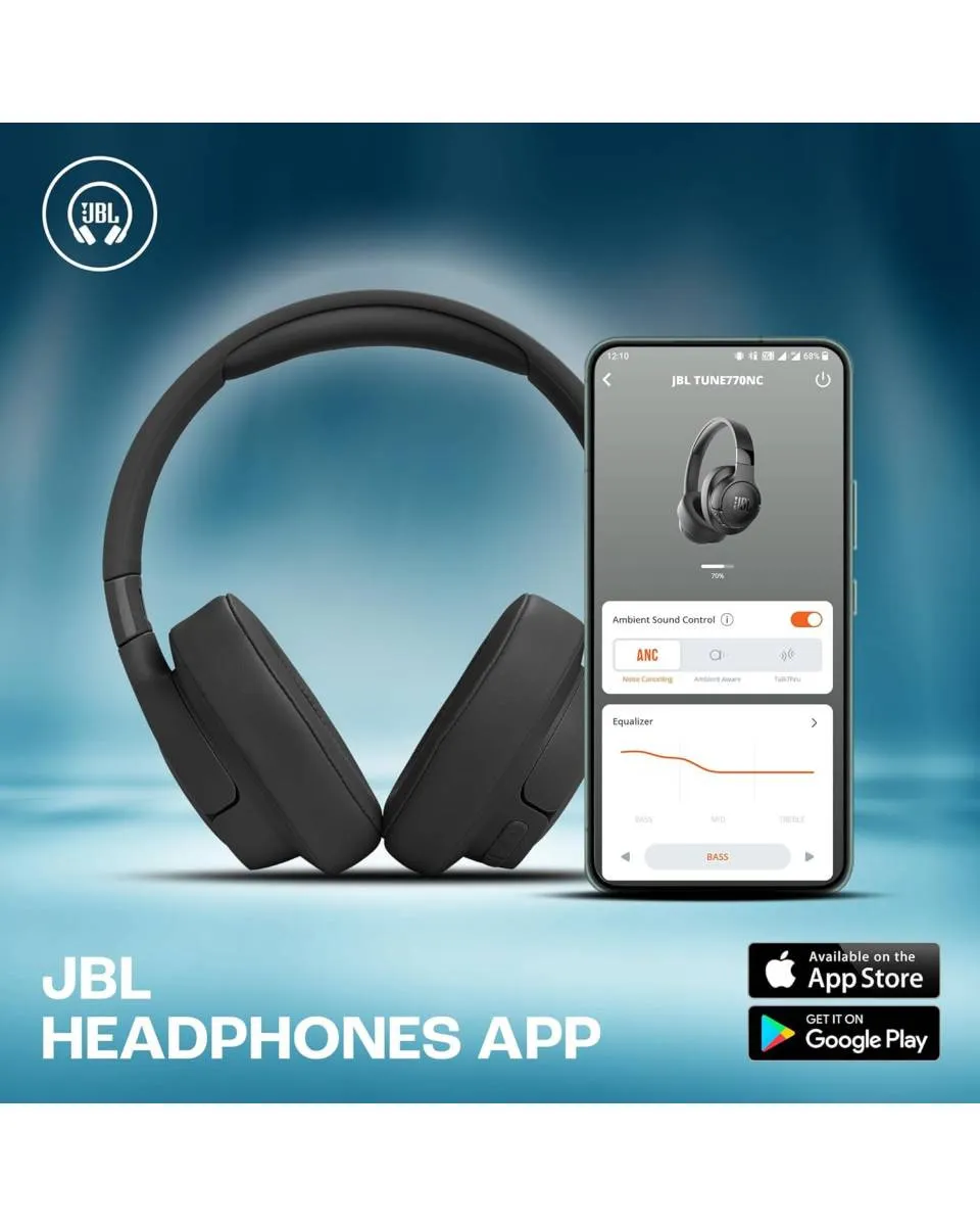 Slušalice JBL T770 NC - Bele Bluetooth 