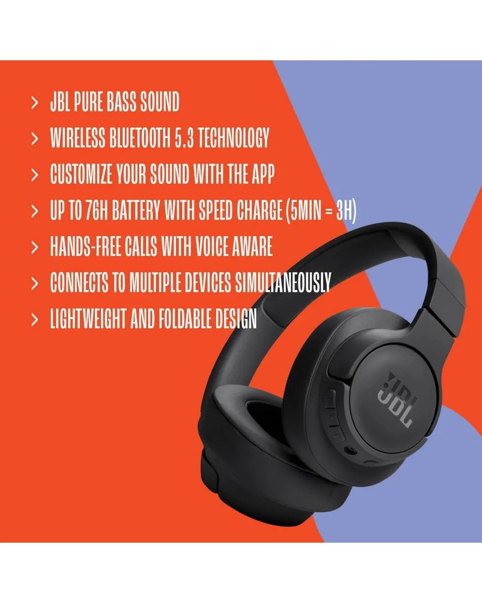 Slušalice JBL Tune 720BT - Bele Bluetooth 