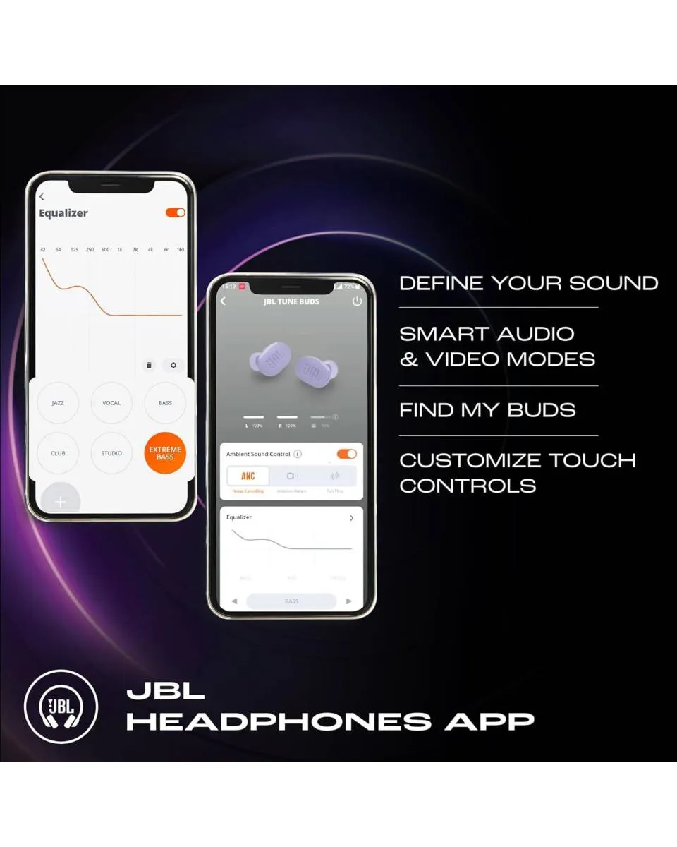 Slušalice JBL Tune Buds - Ljubišaste Bežične bubice 