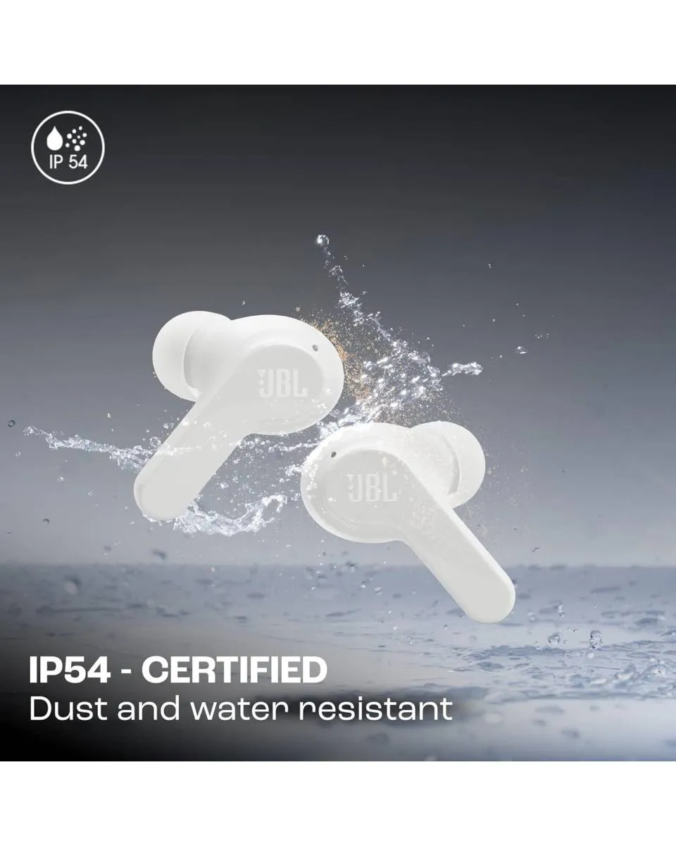 Slušalice JBL Wave Beam - Bele Bežične bubice 