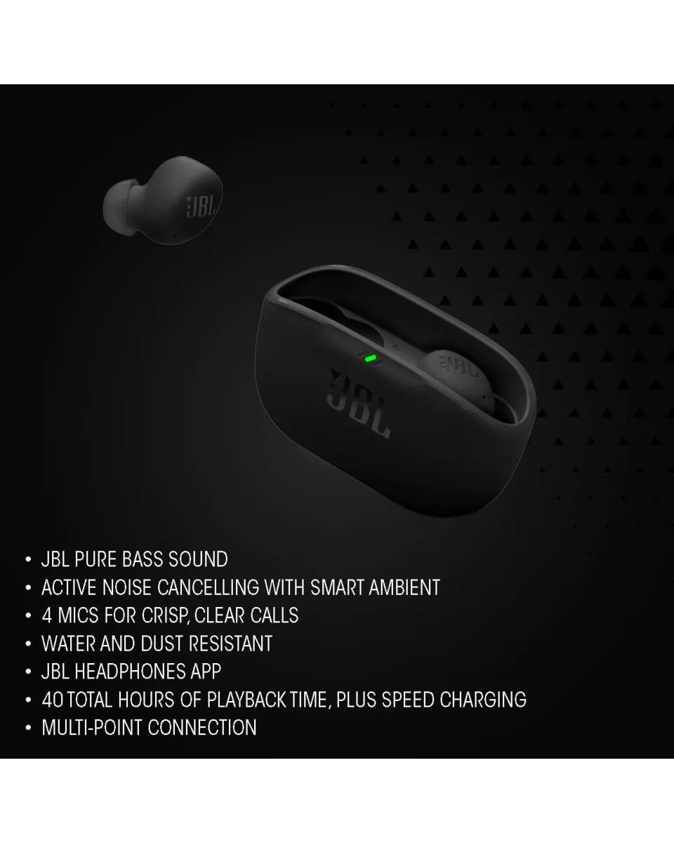 Slušalice JBL Wave Buds 2 TWS Black - Crne Bežične bubice 