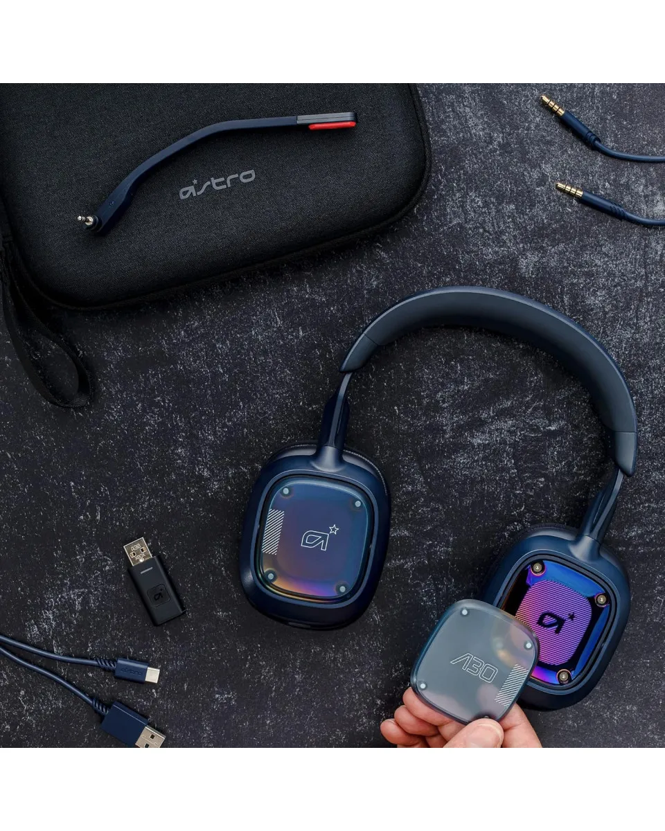 Slušalice Logitech Astro A30 Wireless - Navy Red 