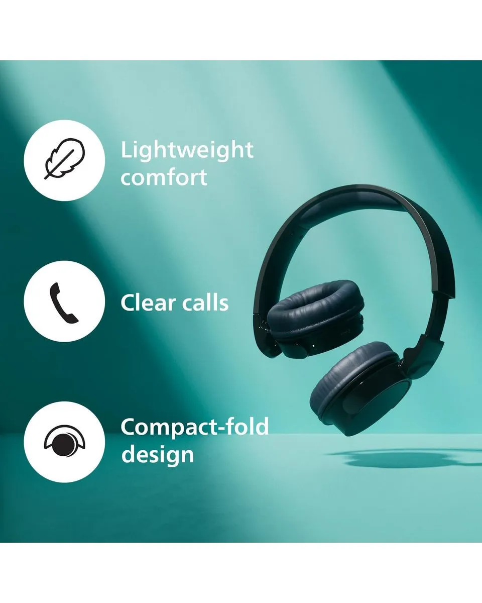 Slušalice Philips TAH3209BK/00 - Black Bluetooth 