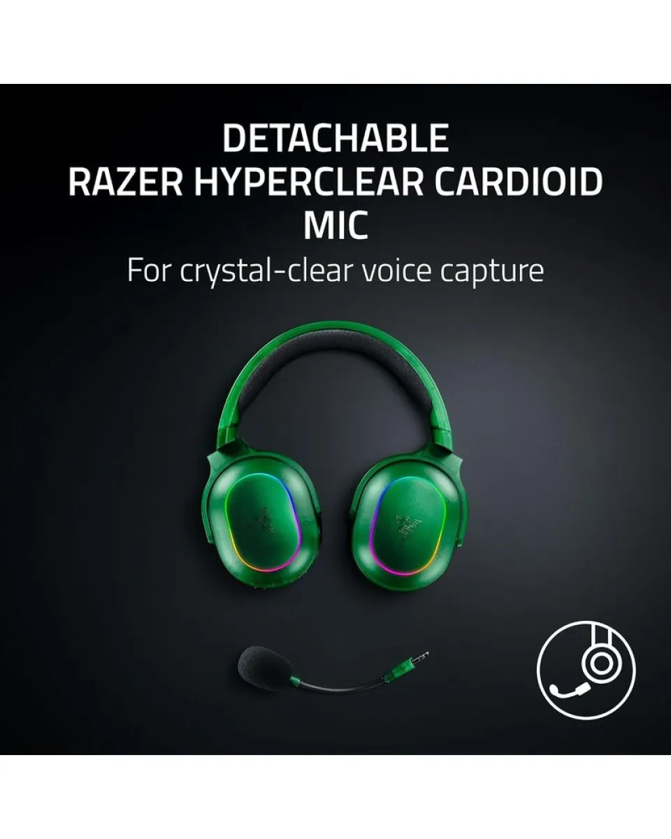Slušalice Razer Barracuda X Chroma Wireless - Phantom Green Edition 