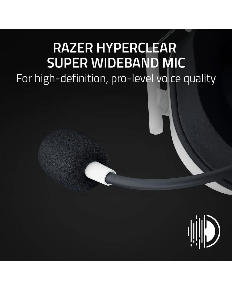 Slušalice Razer Blackshark V2 HyperSpeed Wireless - White 