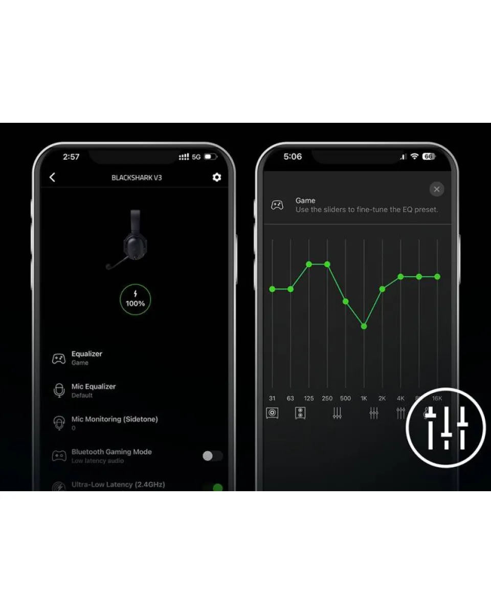 Slušalice Razer Blackshark V3 Wireless Esports - Black 