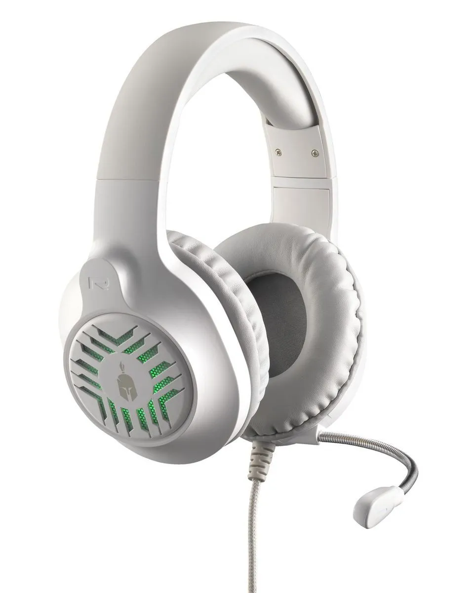 Slušalice Spartan Gear Medusa - White/Grey 
