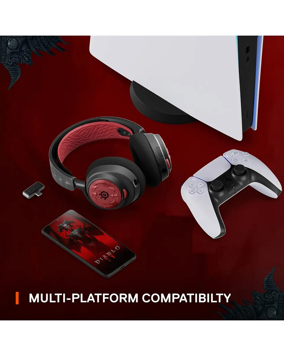 Slušalice Steelseries Arctis Nova 7 Wireless - Diablo 4 Edition 