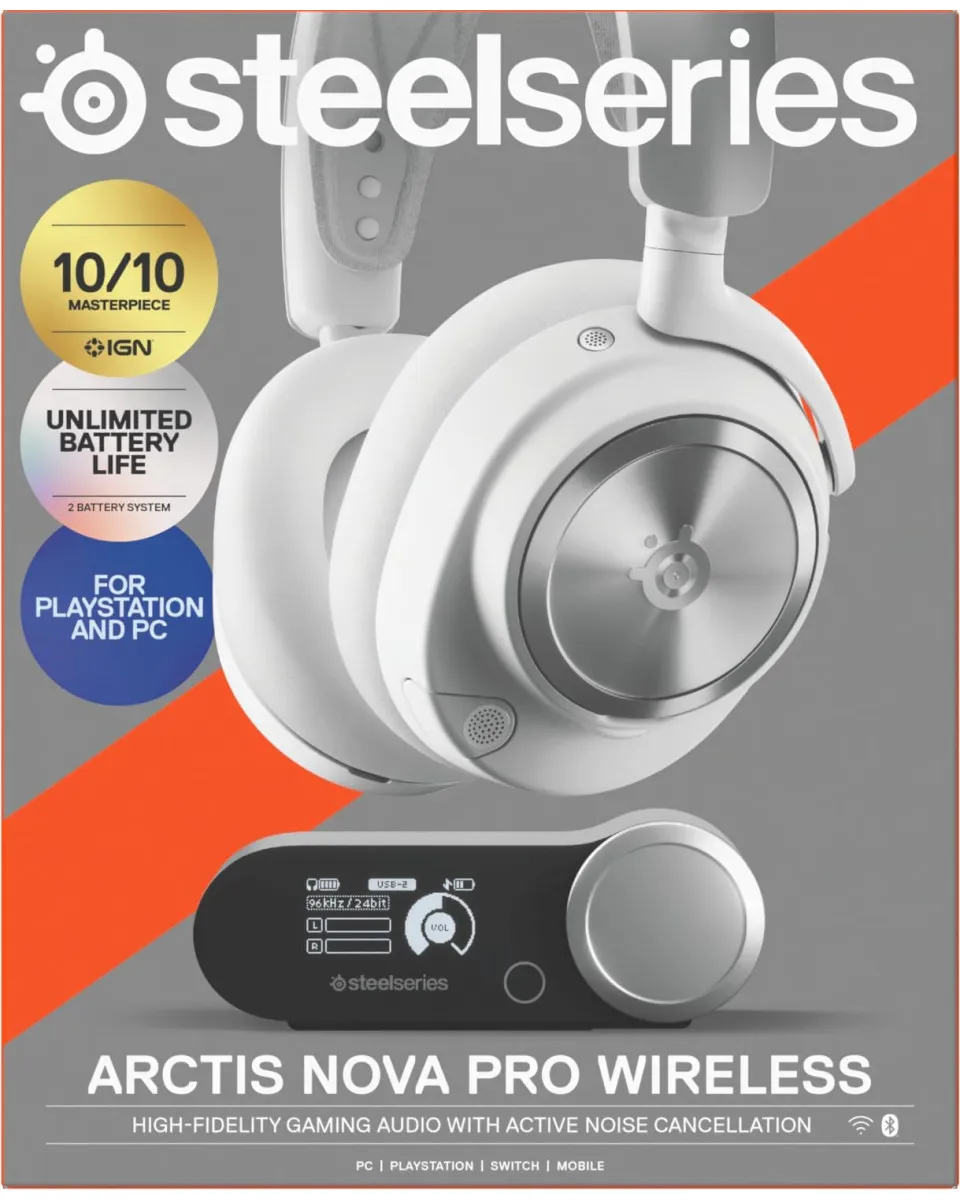 Slušalice Steelseries Arctis Nova Pro Wireless - White 