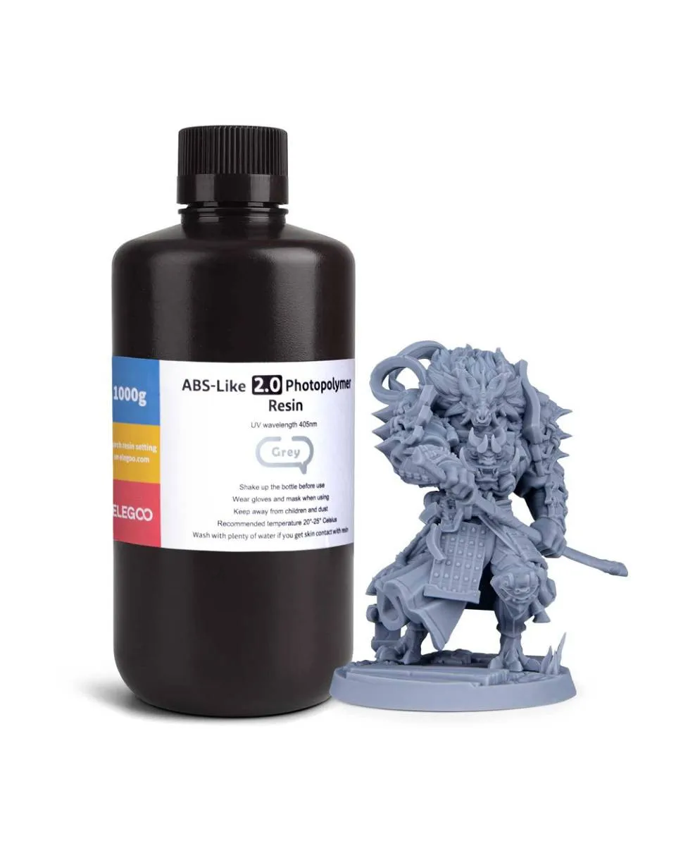 Smola Elegoo ABS-like 2.0 Resin 1kg Grey 