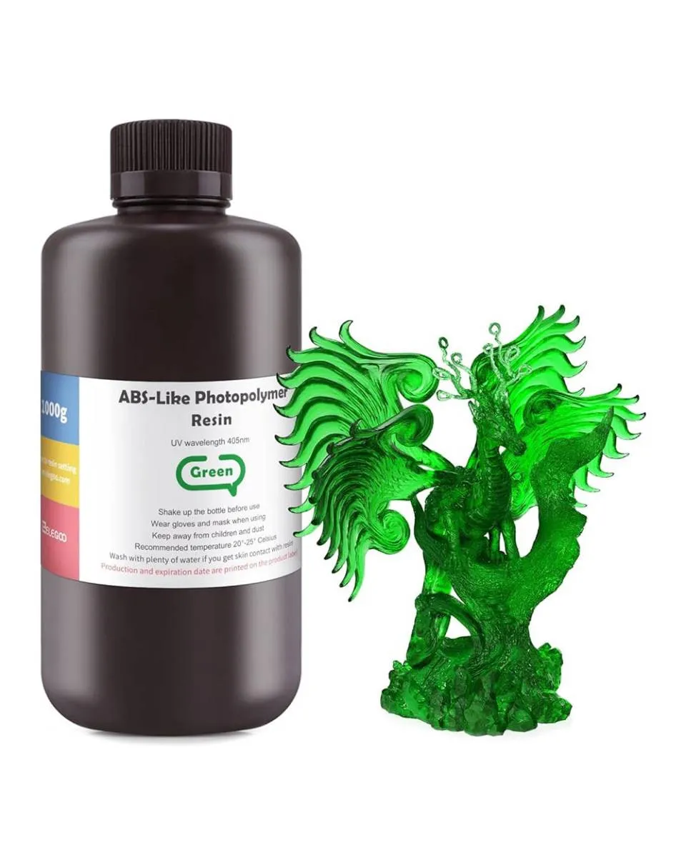 Smola Elegoo ABS-like Resin 1kg Clear Green 