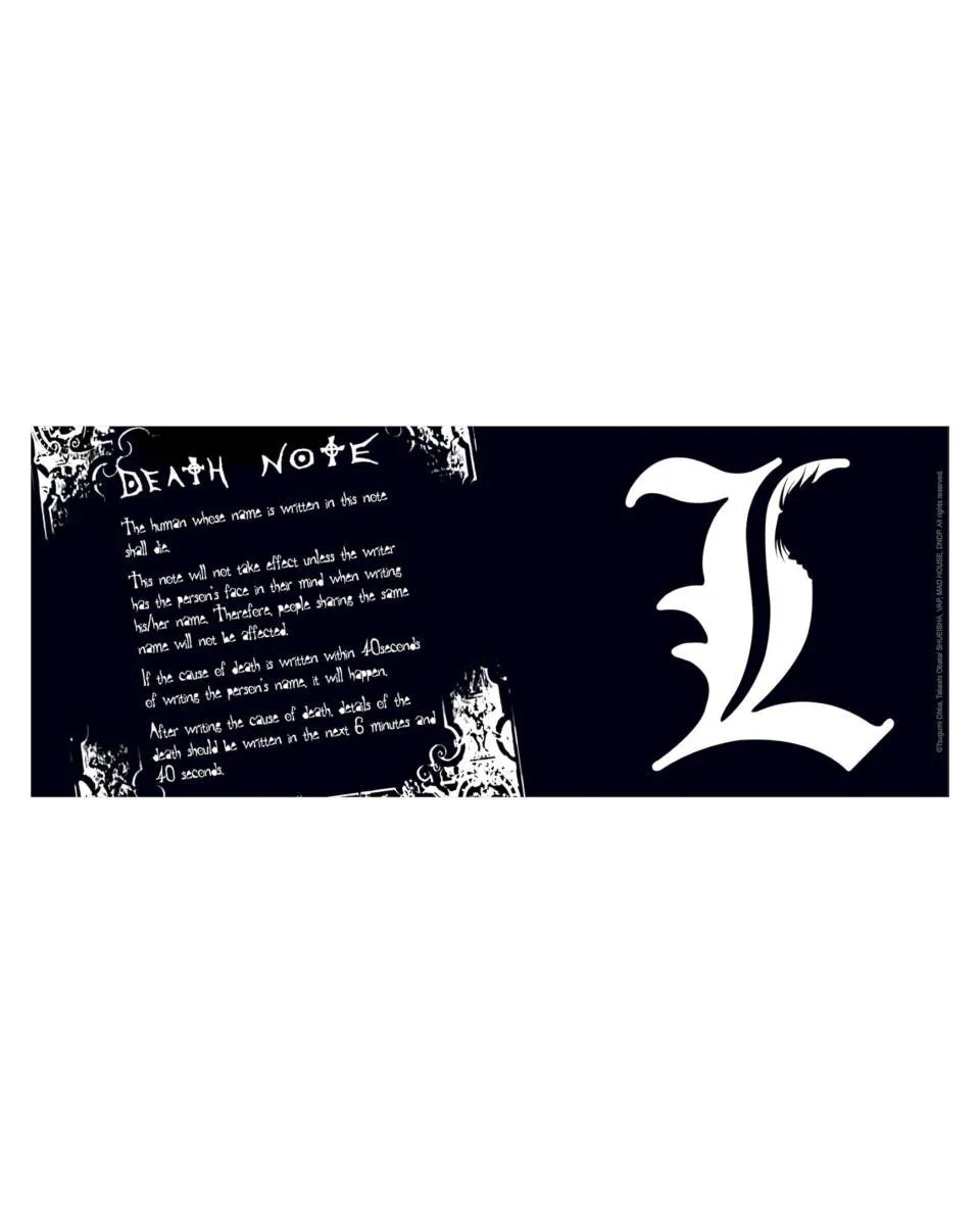 Šolja AbyStyle - Death Note - L & Rules 