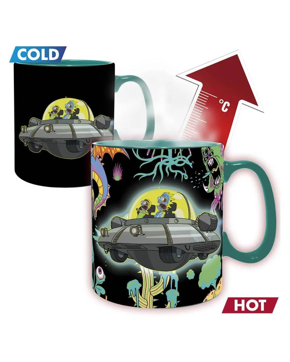 Šolja AbyStyle - Rick & Morty - Spaceship Heat Change 