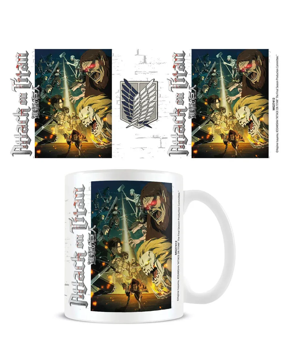 Šolja Attack On Titan - Special Ops Squad vs Titans 