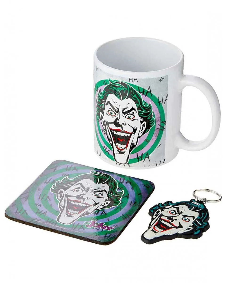 Šolja Batman - Joker - Gift Set - Mug, Coaster & Keychain 