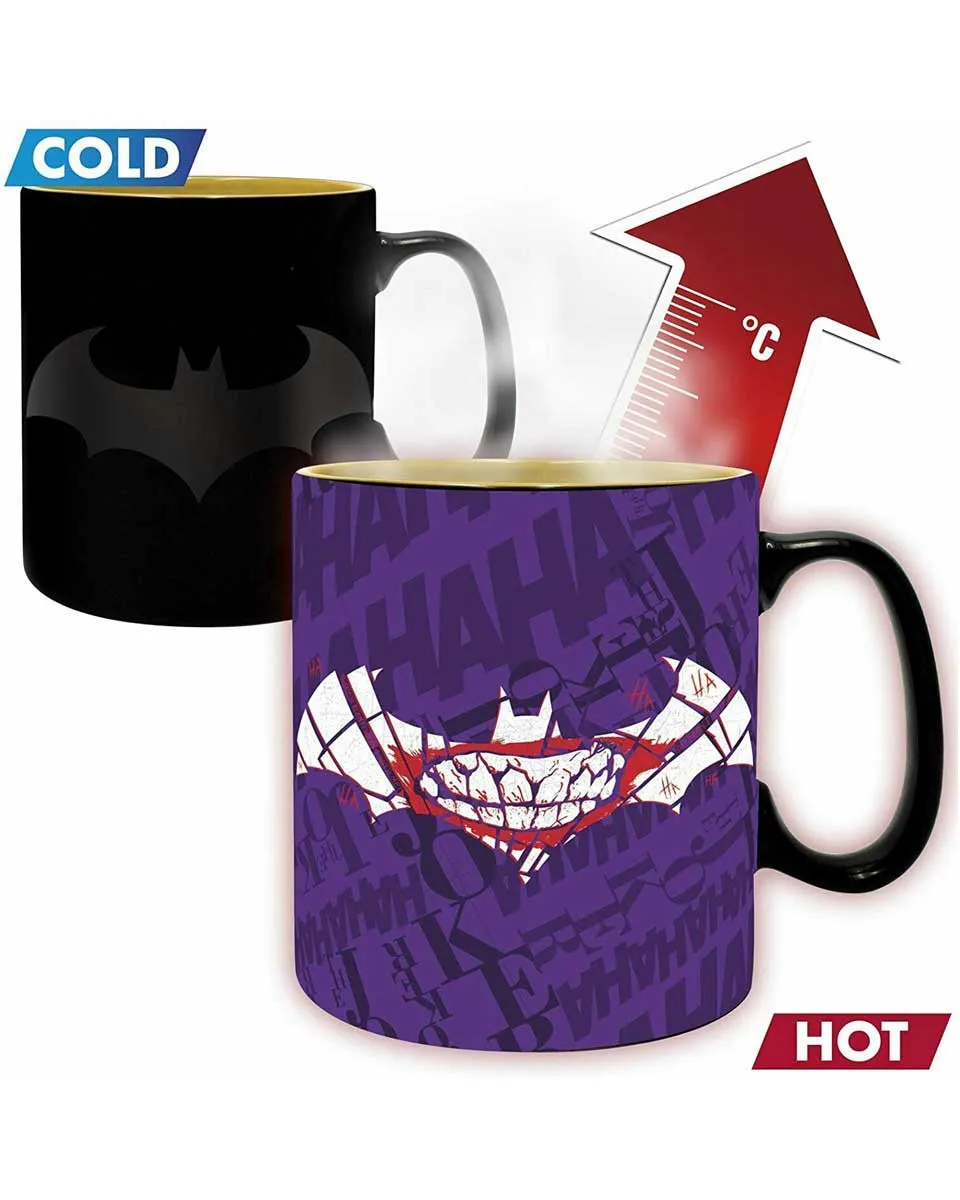 Šolja DC Comics - Batman vs Joker - Heat Change Mug 