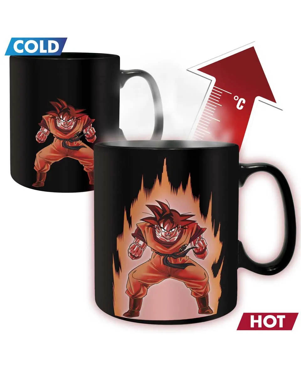 Šolja Dragon Ball Z - Goku And Shenron - Heat Change Mug 