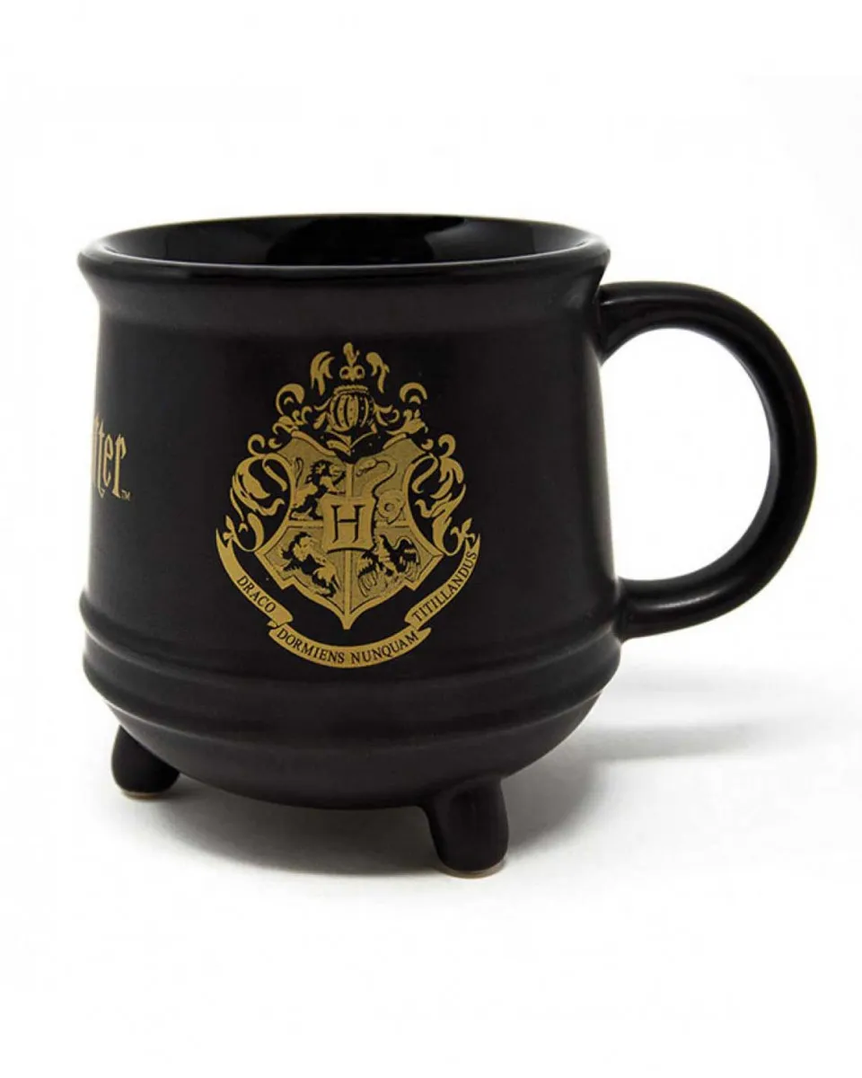 Šolja Harry Potter - Hogwarts Crest - Ceramic Cauldron Mug 