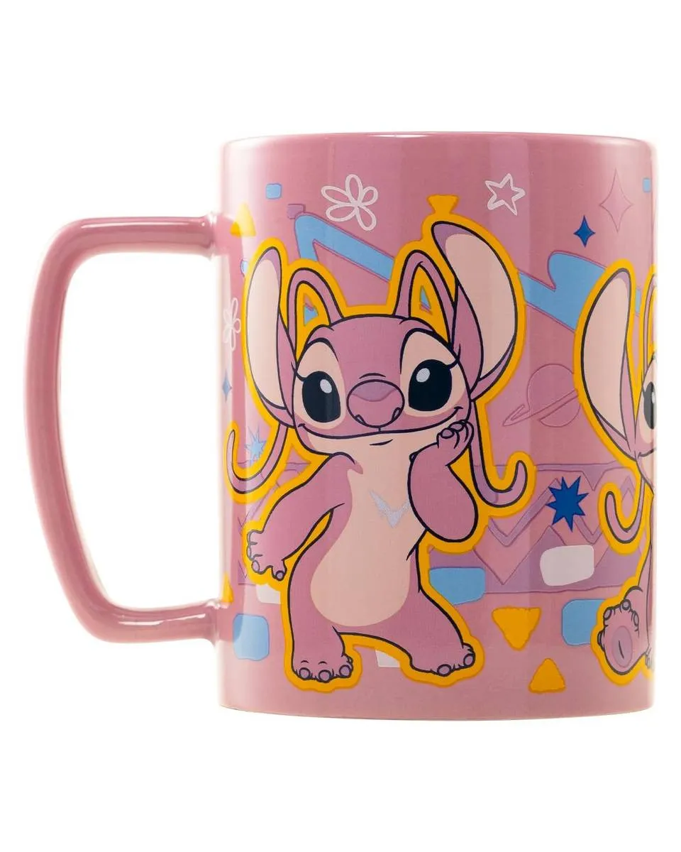 Čupava šolja Lilo & Stitch - Angel - Fuzzy Mug 