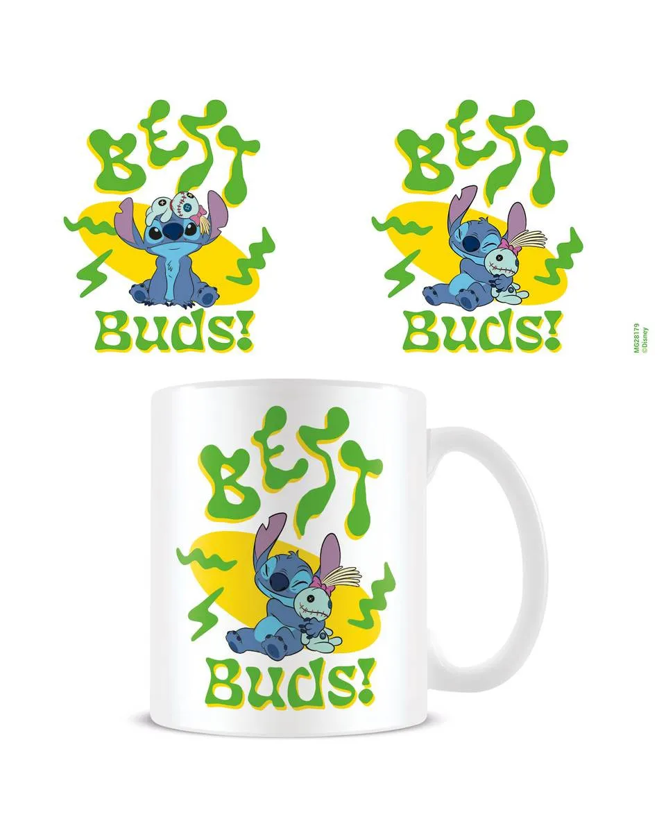 Šolja Lilo & Stitch - Stitch & Scrump White Pod Mug 