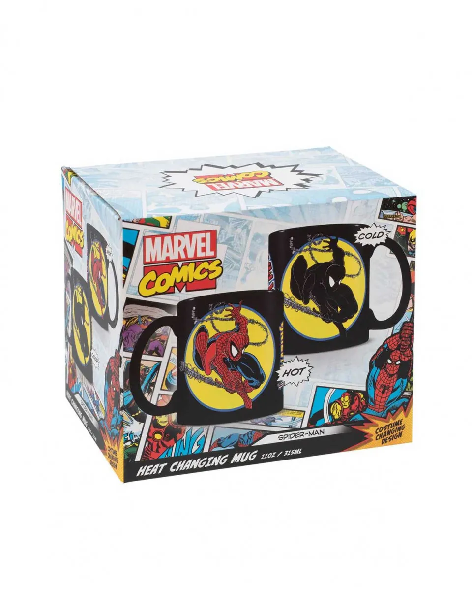 Šolja Marvel Comics - Spider-Man - Heat Changing Mug 