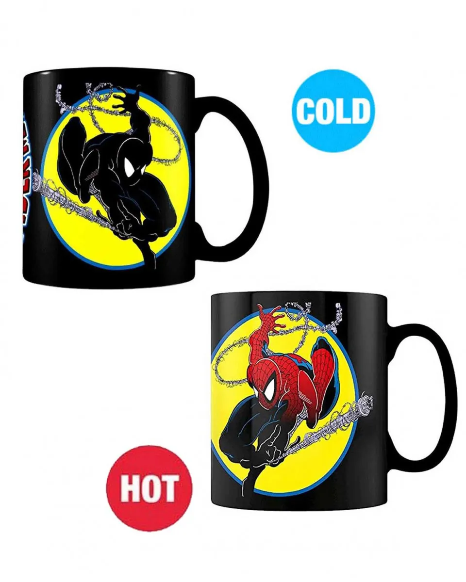 Šolja Marvel Comics - Spider-Man - Heat Changing Mug 