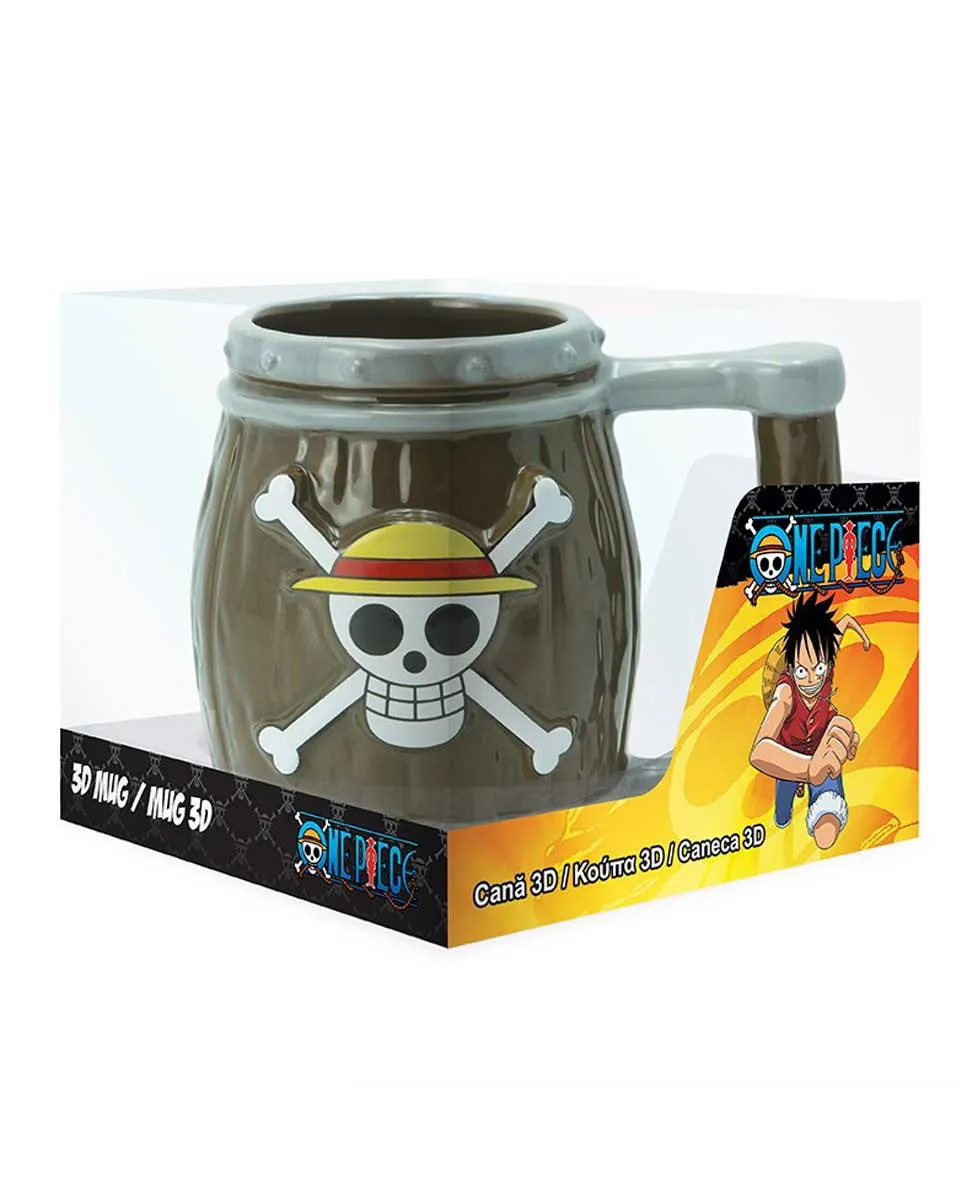 Šolja AbyStyle - One Piece - Barrel 3D Mug 350ml 