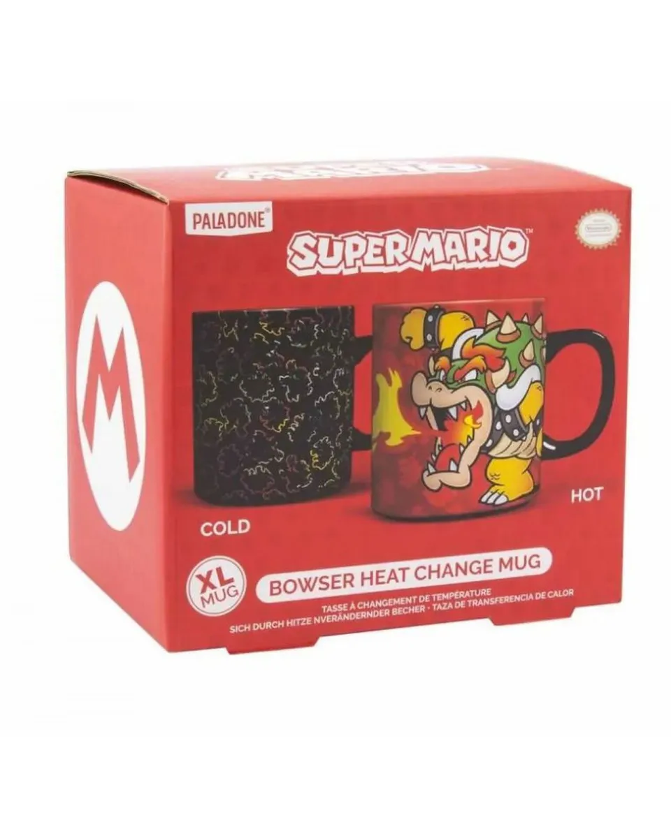 Šolja Paladone Super Mario - Bowser Heat Change Mug 