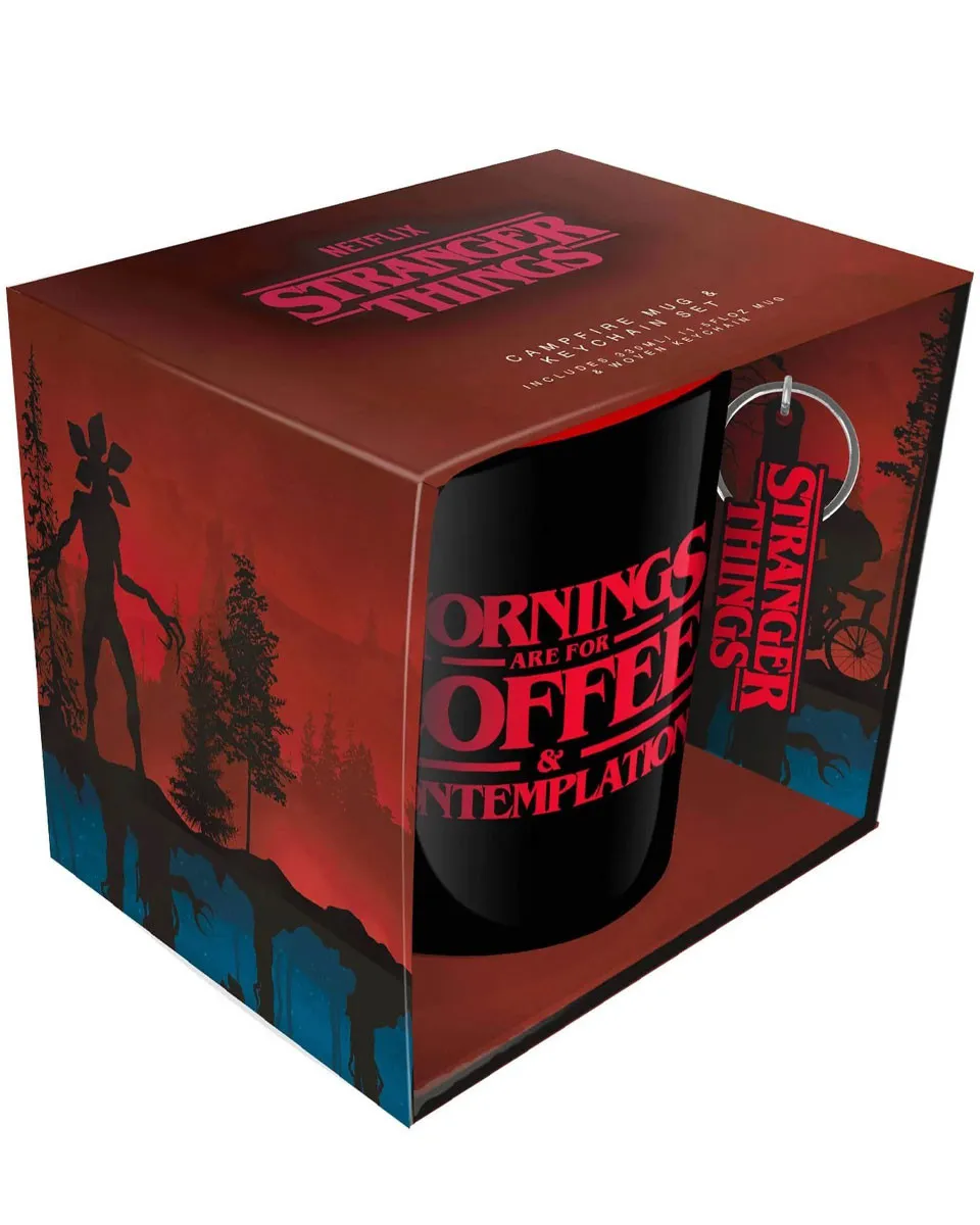 Šolja Stranger Things - Morning Are For Coffee & Contemplation Mug 