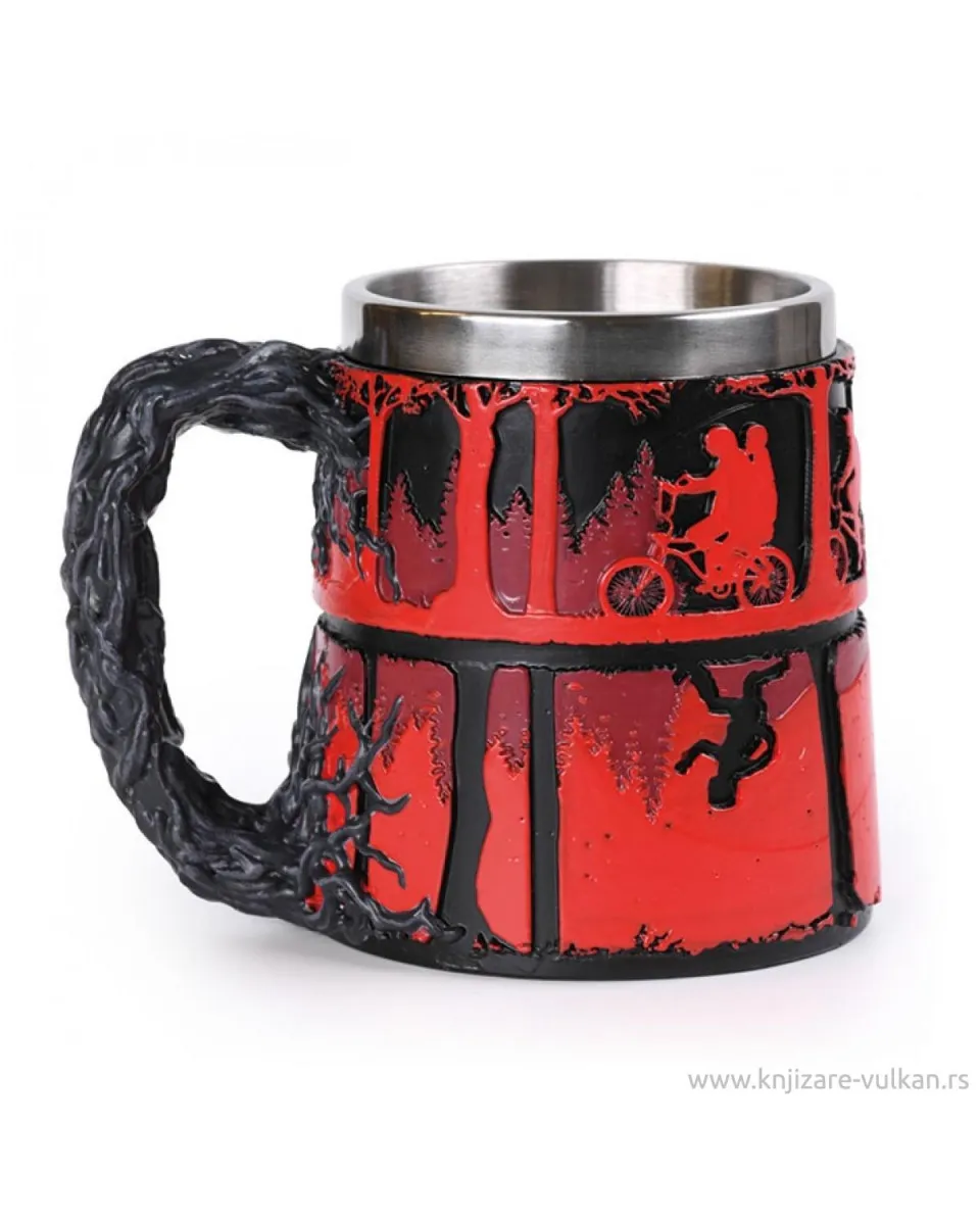 Šolja Stranger Things - The Upside Down - Polyresin Tankard 