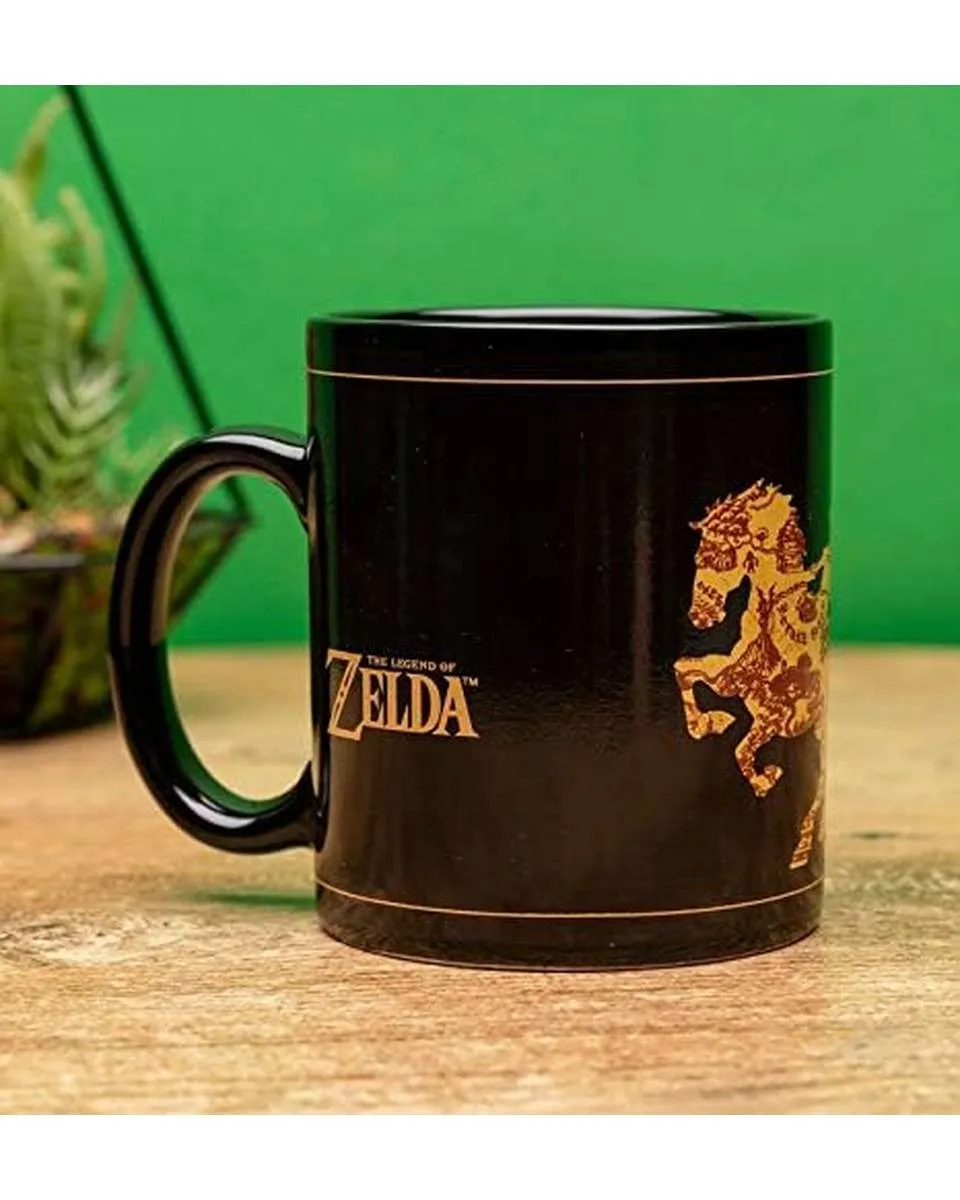 Šolja The Legend of Zelda - Map Silhouette - Heat Change Mug 