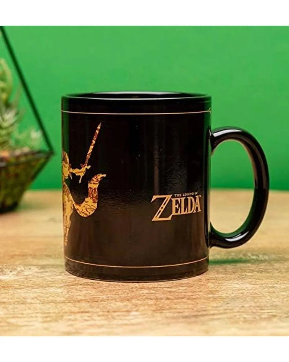 Šolja The Legend of Zelda - Map Silhouette - Heat Change Mug 