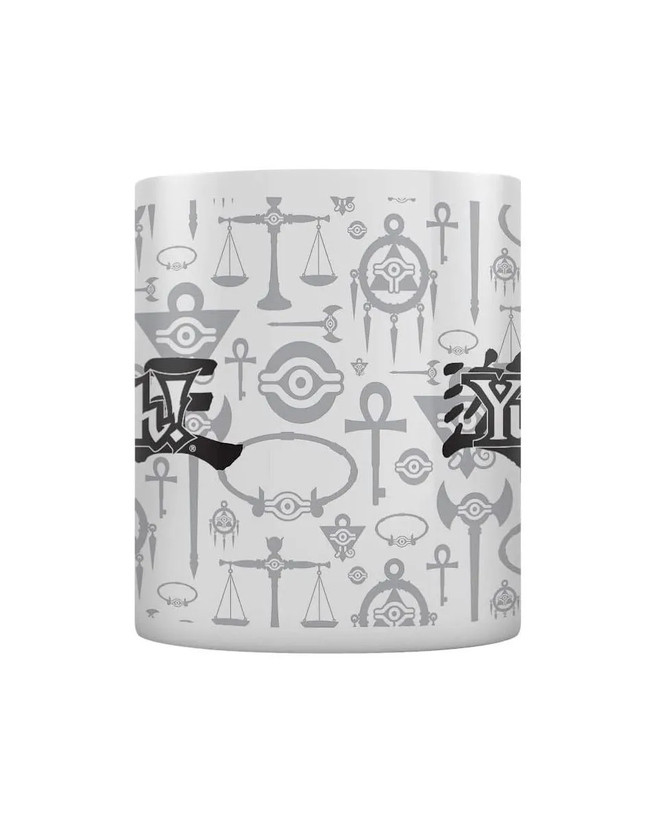 Šolja Yu-Gi-Oh! - Logo - Black & White Mug 