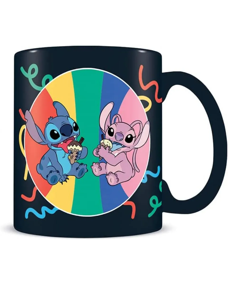 Gift set - šolja, podmetač i privezak Lilo and Stitch - You Are My Fave 