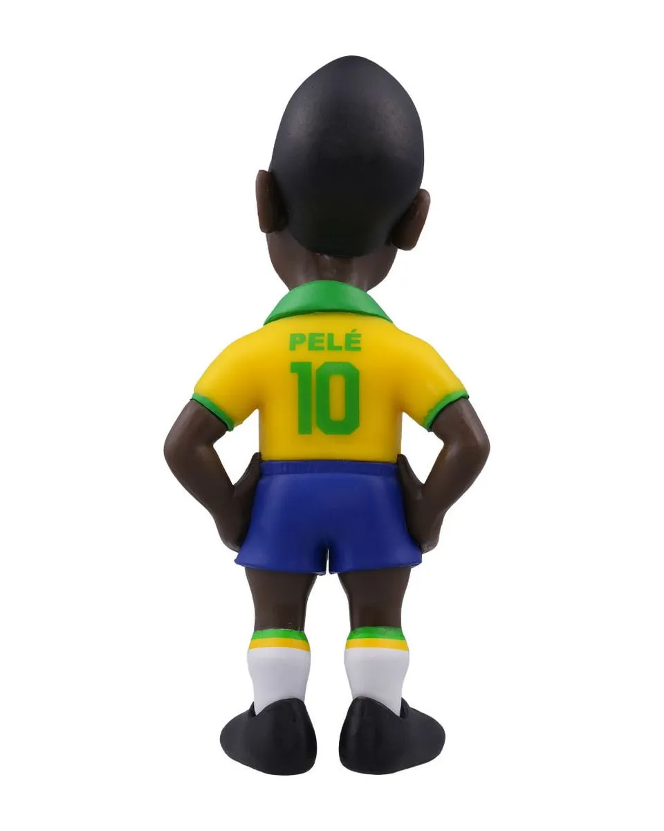 Statue Football Stars Minix -Brasil - Pele ( 1st Kit ) 