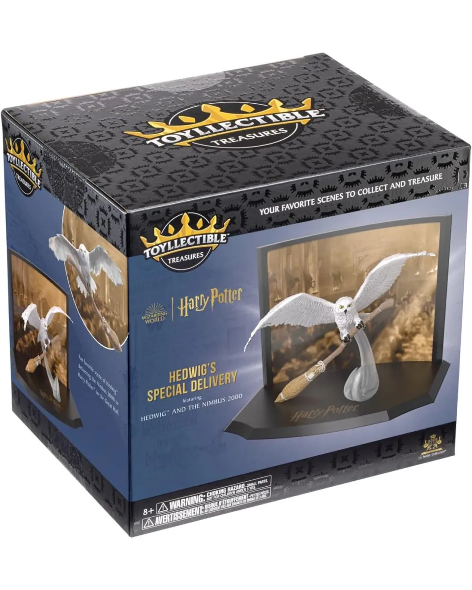 Statue Harry Potter - Toyllectible Treasures - Hedwig and The Nimbus 2000 