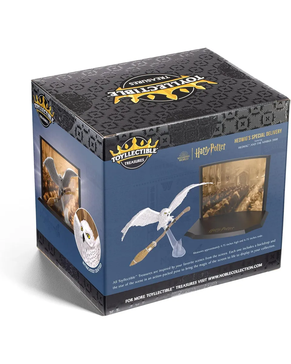 Statue Harry Potter - Toyllectible Treasures - Hedwig and The Nimbus 2000 
