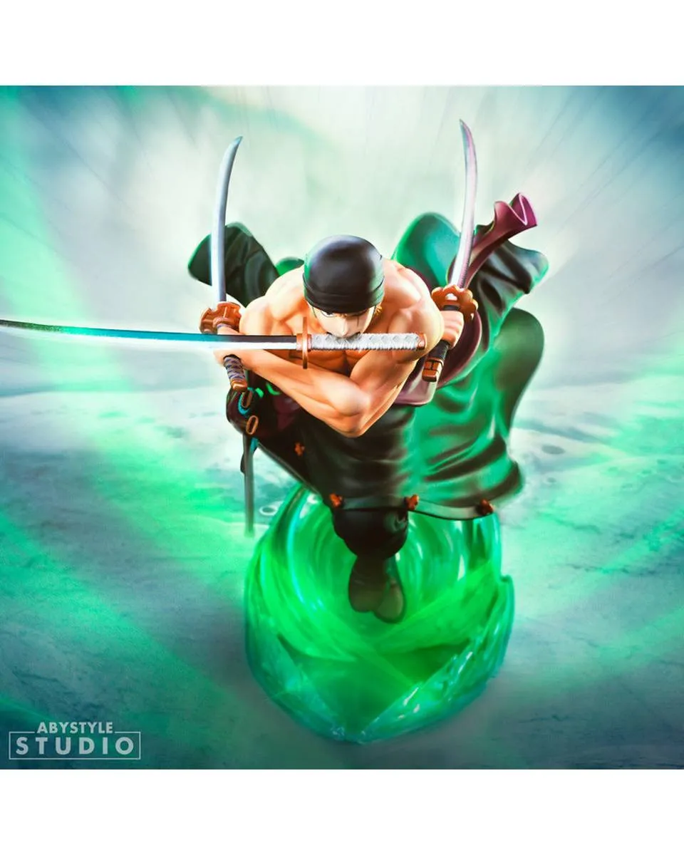 Statue One Piece - Zoro Attack With Katana 