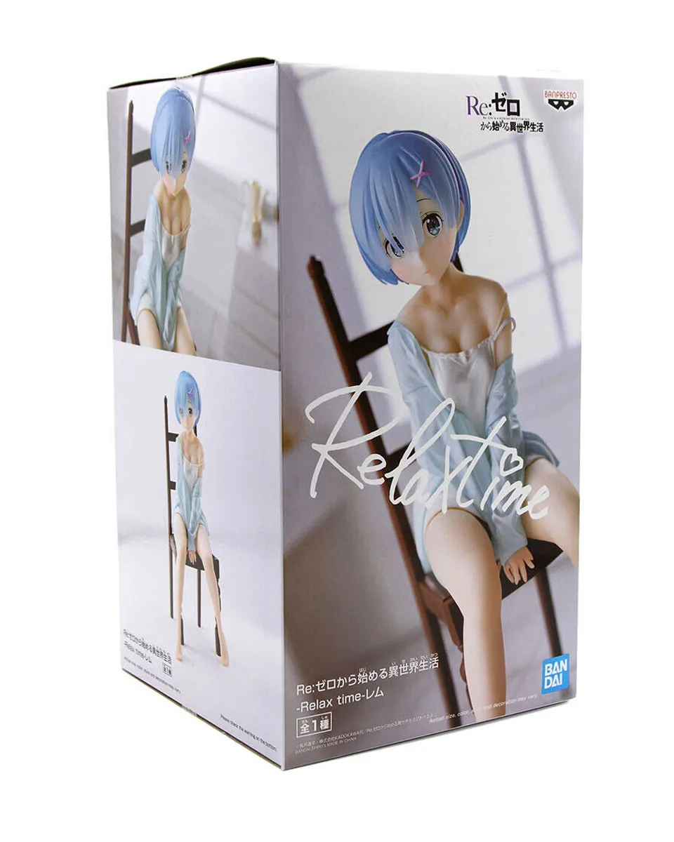 Statue Re:Zero - Starting Life In Another World - Relax Time - Rem on Chair 