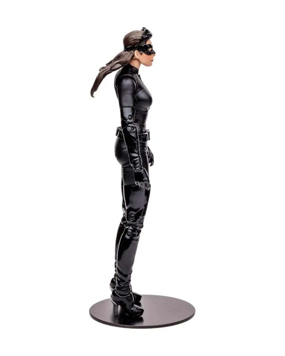 Statue DC Multiverse - The Batman The Dark Knight - Batpod With Catwoman (Gold Lable) 