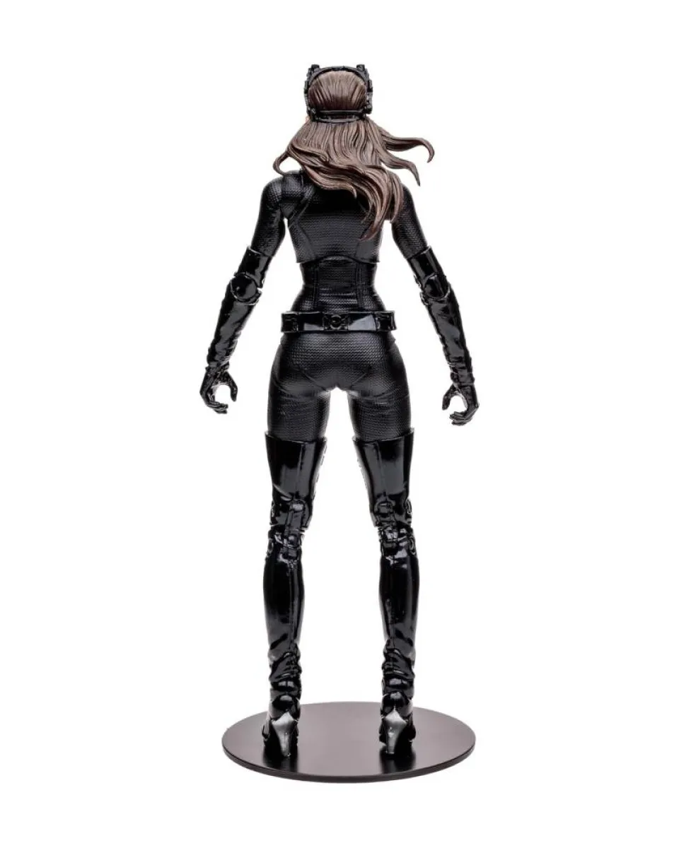 Statue DC Multiverse - The Batman The Dark Knight - Batpod With Catwoman (Gold Lable) 