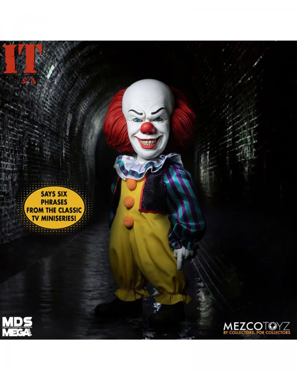 Action Figure IT 1990 - Pennywise - Mega Scale Figure with Sound 