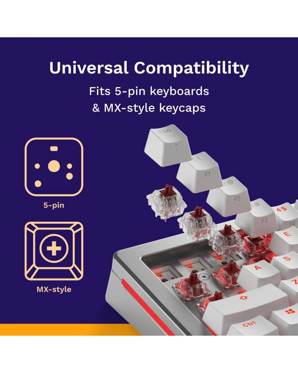 Svičevi za tastaturu Glorious Fox Heavy Prelubed - Fox Linear Switch 