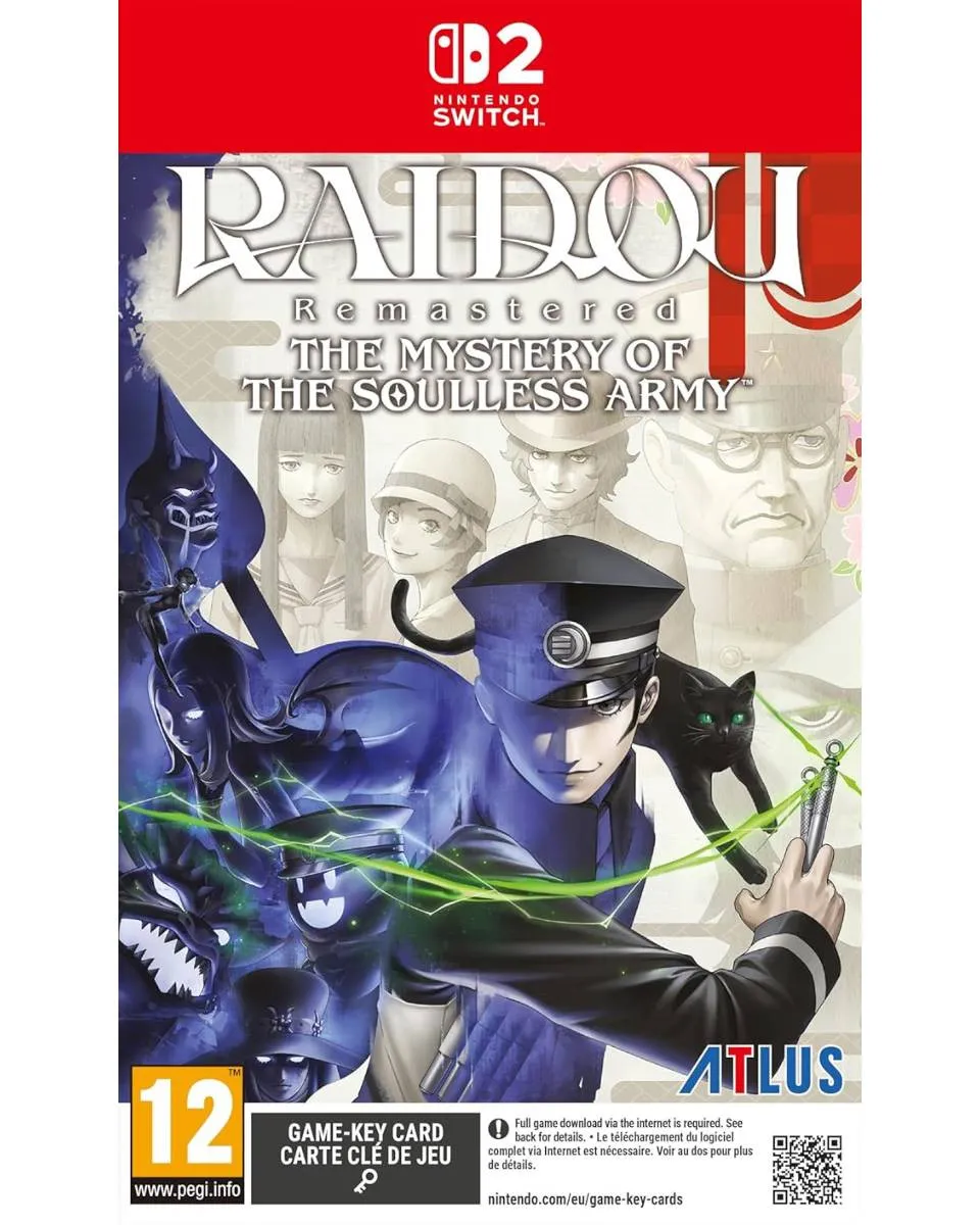Switch 2 Raidou Remastered – The Mystery of the Soulless Army 