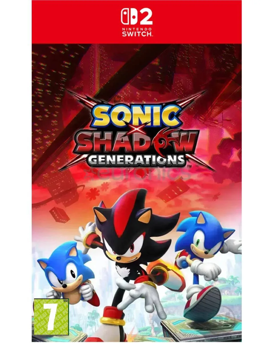 Switch 2 Sonic X Shadow Generations 