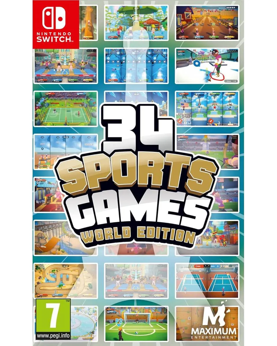 Switch 34 Sports Games - World Edition 