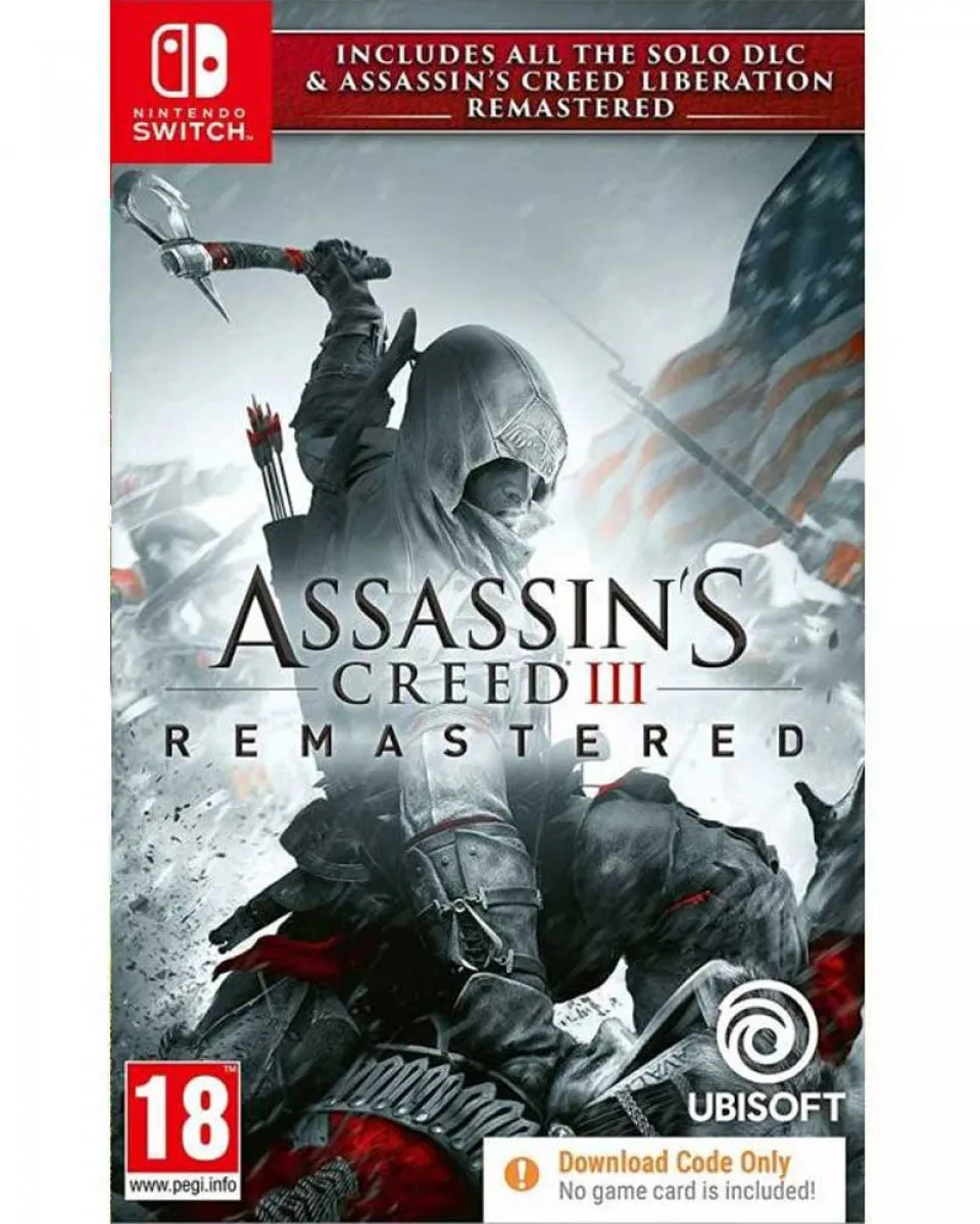 Switch Assassin's Creed 3 & Liberation HD Remastered (Code In Box) 